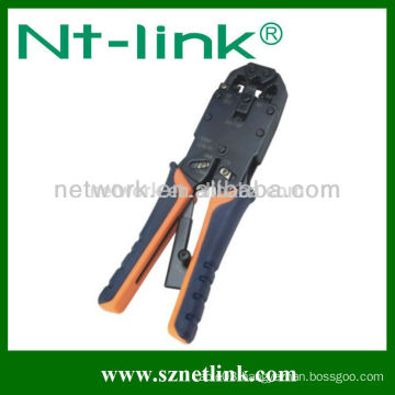 RJ45 RJ11 network cable crimp tool with colourful handle